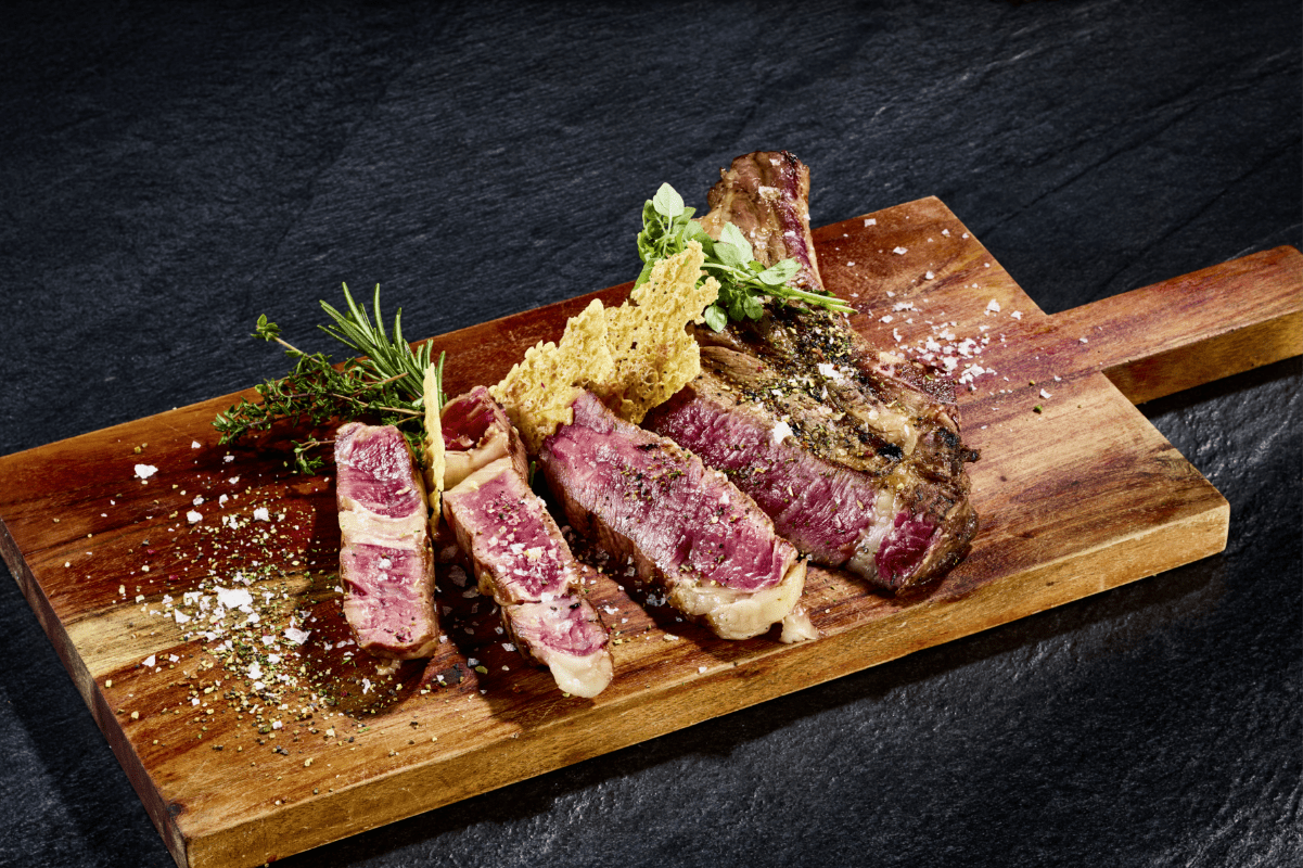 US Prime Creekstone Farms Ribeye am Knochen - fleisch.de