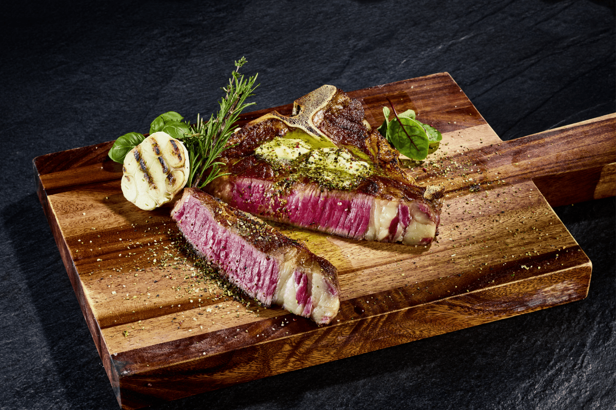 US Prime Creekstone Farms T - Bone Steak - fleisch.de