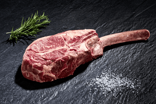 Spanien Angus Cebon Tomahawk Steak vom Nacken - fleisch.de